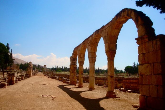 Anjar city is also called Haoush Mousa is a town in Lebanon located in the Bekaa Valley. The population is 2,400, consisting almost entirely of Armenians.