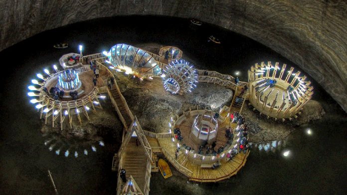 Salina Turda Salt Mines transform to History Museum