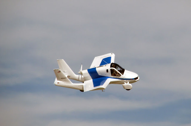 terrafugia flying car public flight 02