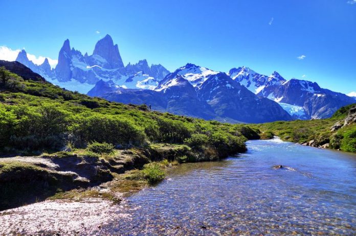 Breathtaking Natural Mountain “Fitz Roy” is a Popular Tourists Destination at the border of Argentina and Chile. 5
