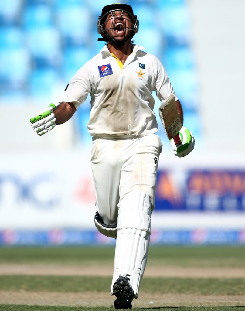 Safraz's innings was the 12th time a wicketkeeper posted a 100-plus score at a 100-plus strike rate in Tests, with seven of those being by Gilchrist.