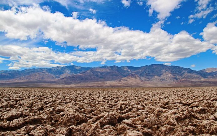The Salt Pan of Devil’s Golf Course Death Valley in California22