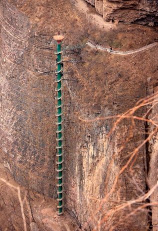 Spiral Staircase in Taihang Mountains, China5