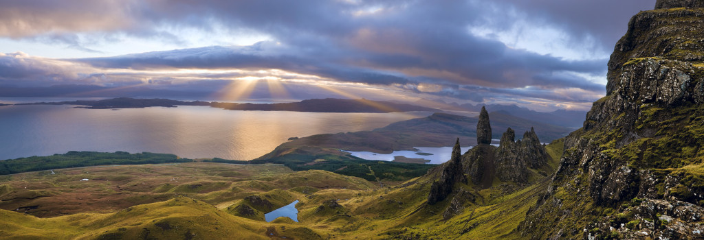 The Old Man of Storr is located on the north of Skye in the area known as ‘Trotternish’.
