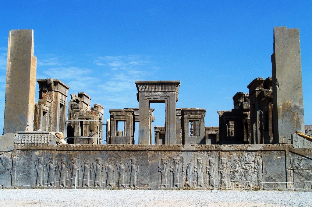 Persepolis is the Greek name for the ancient city of Parsa, located 70 miles northeast of Shiraz in present-day Iran.