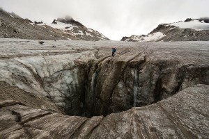 The Interesting Moulin on Glacier