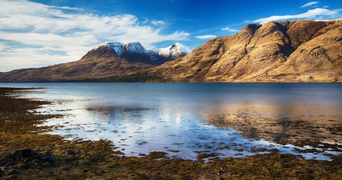 Loch Torridon is also called (Loch Thoirbheartan) actually a sea loch on the west coast of Scotland in the Northwest Highlands.