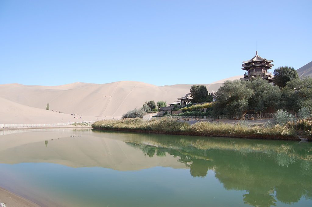 Crescent Lake - A Gem in the Gobi Desert of China