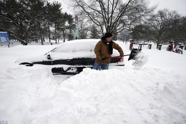 The Record Breaking Snowfall Buried America