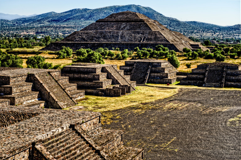 The Pyramid of Sun Mexico