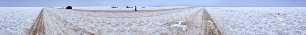 The Namak Lake is actually a remainder of the Paratethys Sea, which underway to dry from the Pleistocene epoch, leaving Lake Urmia and the Caspian Sea and other bodies of water. 