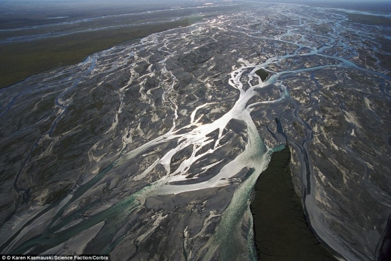 The Stunning Beauty of Braided Rivers