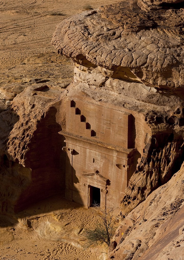 Mada’in Saleh is gleaned from the inscriptions displayed on the site, which comprises of more than 100 decorated tombs and 1000 non-monumental graves, bearing both inscriptions and cave drawings. 