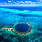 The Great Blue Hole formation took place more than 150,000 years ago, when it was formed during several episodes of quaternary glaciation when sea levels were much lower.