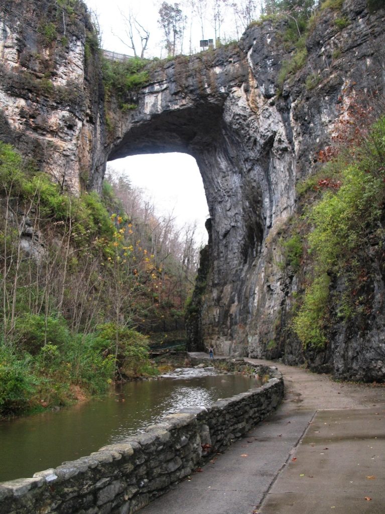 Natural Bridge Virginia has been designated as a Virginia Historical Landmark and a National Historical Landmark, located in the beautiful Shenandoah Valley