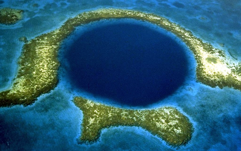The Great Blue Hole of Belize