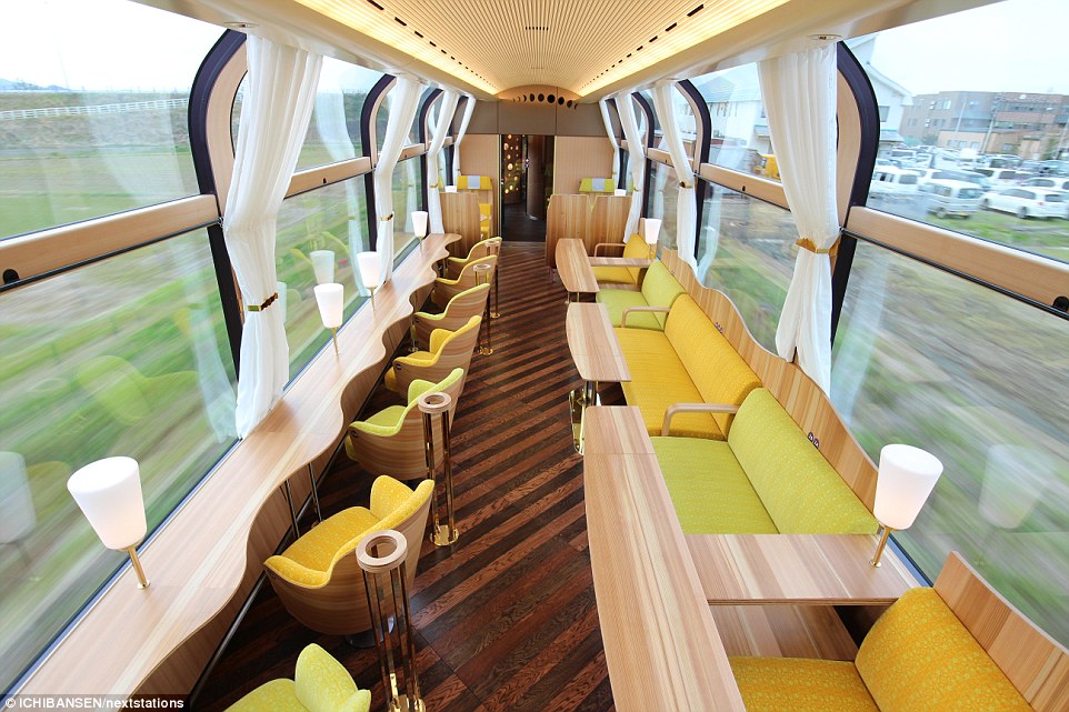 Japan’s First Ever Glass Travel Train