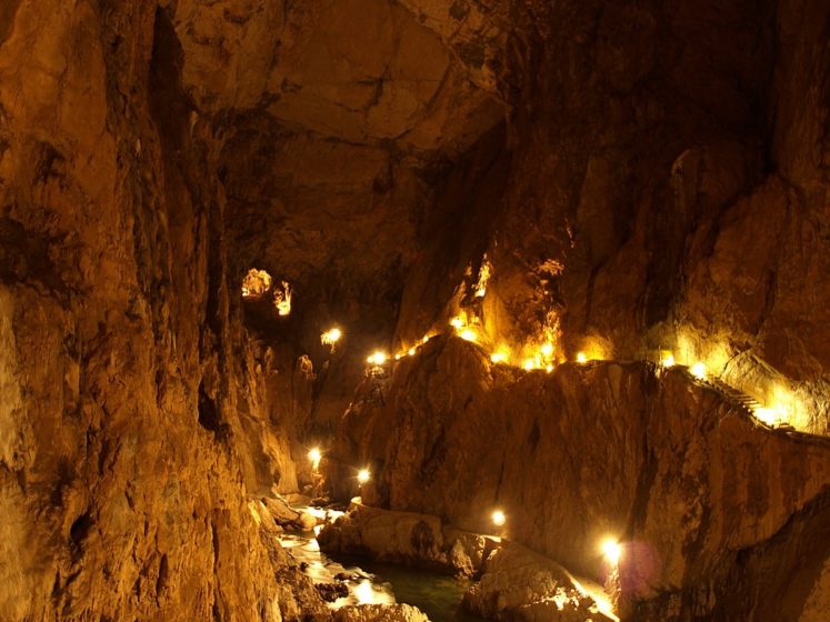 Currently, Slovenia is actively protecting Škocjan Caves system, established Škocjan Caves Regional Park and the Škocjan Caves Park Public Service Agency. 