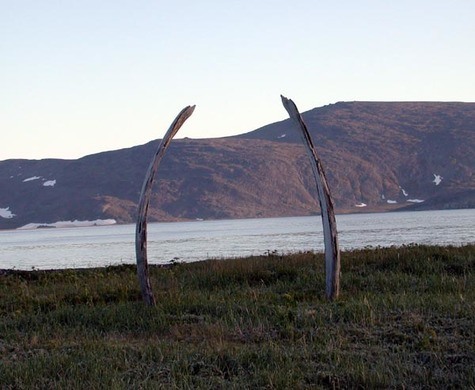 Whale Bone Alley” where once the great sea beasts were mass slaughtered and their meat stored by the local tribes. 