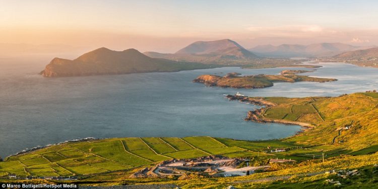 Those that make it to the top of Geokaun Mountain and Fogher Cliffs on Valentia Island (above), County Kerry, Republic of Ireland, are afforded a spectacular view