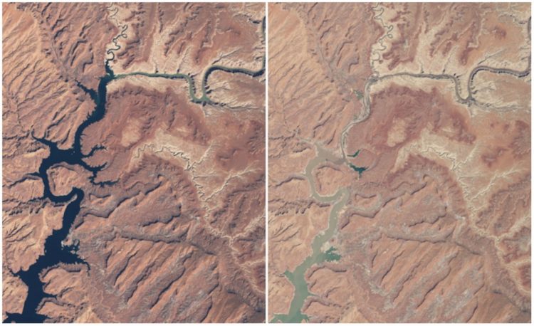 Powell Lake, Arizona and Utah. March, 1999 — May, 2014.