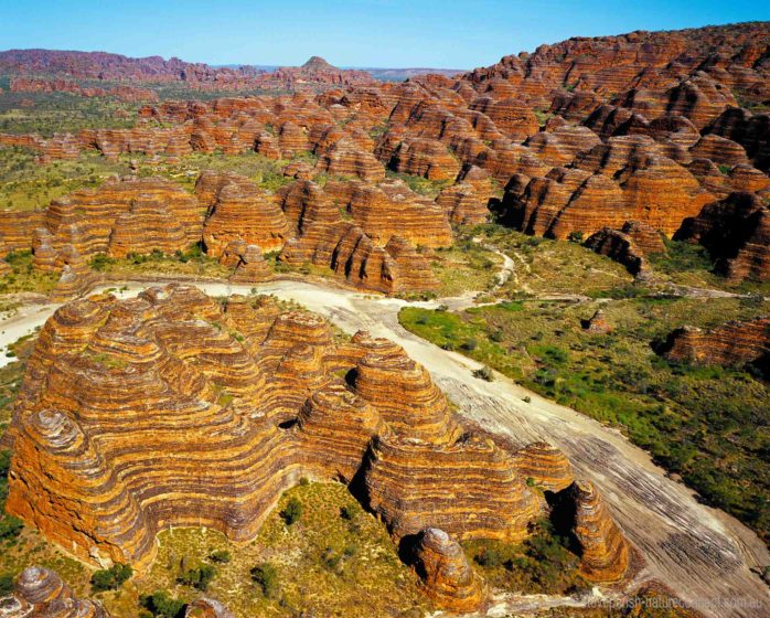 The range remained largely unidentified except by local Aborigines and stockmen until 1982 when film-makers arrived in this area and produced a documentary about the Kimberley.