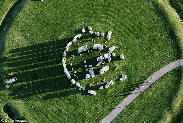 Their unusual geometric structure has been compared to Stonehenge, pictured