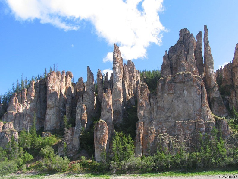 The Tails of Wonders Lena's Stone Forest in Russia