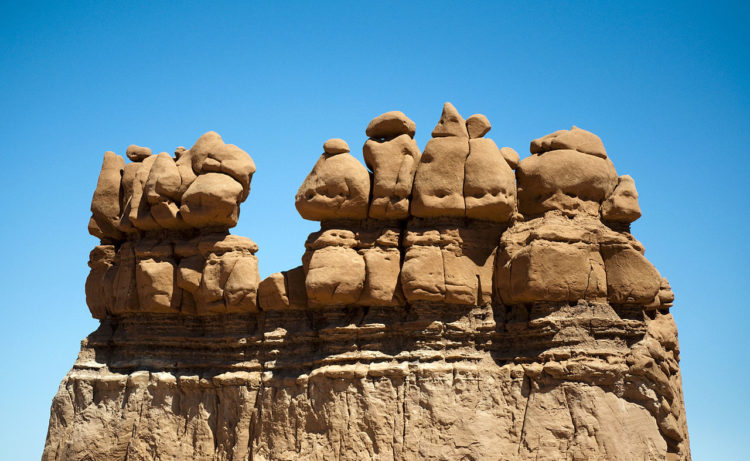 Though Goblin Valley is a wonderful place to hike around and ogle at the goblins, however, take care to leave no trace and respect the space!