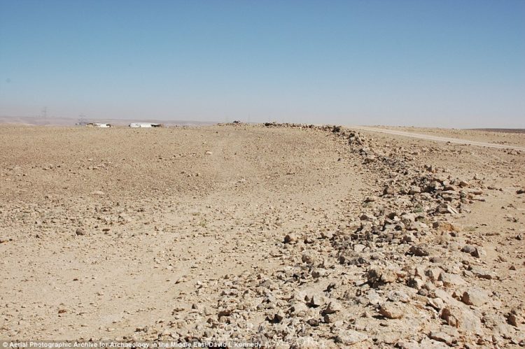 This image is a close-up photograph of the stones used to build circle J2.