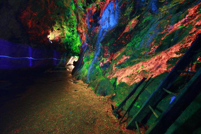 In New Jersey, The Sterling Hill Mining Museum is famous for its variety of immersive and educational exhibits, and massive collection of fluorescent minerals. 