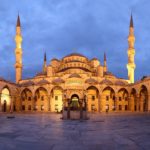 The Sultan Ahmed Mosque is a historic mosque located in Istanbul, Turkey. The mosque is a popular tourist site, continues to serve purpose of mosque nowadays.