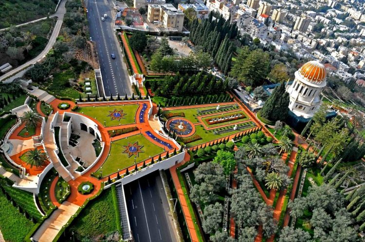 Terraces of the Bahá’í Faith, in Isarel is most admired place.Terraces of the Bahá’í Faith, in Isarel is most admired place.