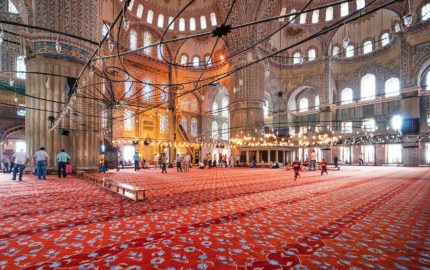 The Sultan Ahmad Mosque, Istanbul Turkey