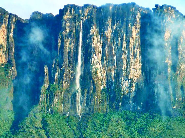 May be aesthetic beauty invokes a sense of calm, or the sheer power and magnitude awakens inquisitive nature, however, humans associate waterfalls with clean, fresh water and, as such, with life.