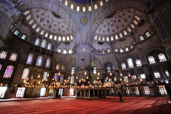 The Sultan Ahmad Mosque, Istanbul Turkey