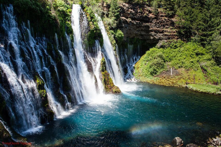 Burney Falls is one of California’s biggest surprises. It’s no wonder 26th President Teddy Roosevelt dubbed it “the eighth wonder of the world.” 