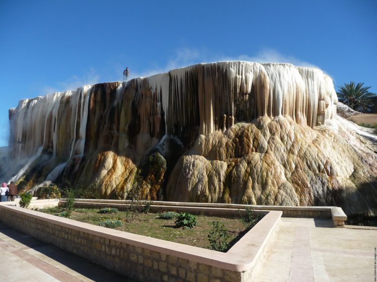 Hamman Maskhoutine, is also called “bath of the damned" is a thermal complex and commune located in Hammam Debagh, of Guelma Province, Algeria.