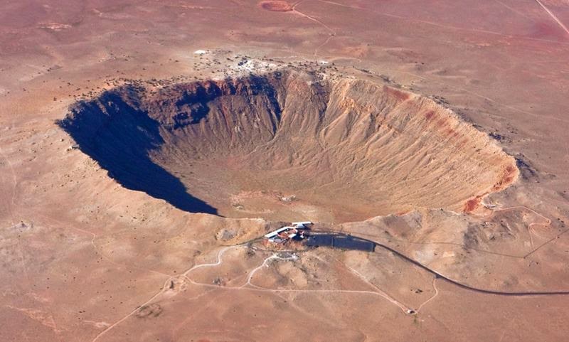 The Giant Barringer Meteor Crater in Arizona USA 001 1
