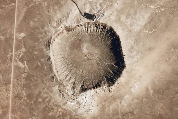 The Giant Barringer Meteor Crater in Arizona USA 003