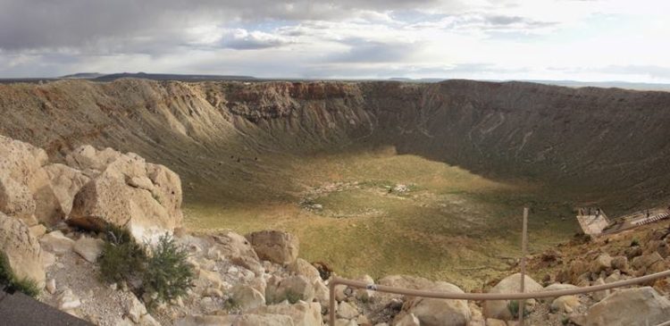 The Giant Barringer Meteor Crater in Arizona USA 008