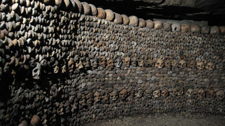 The Catacombs,” has become one of the top tourist attractions in Paris on a small scale from the early 19th century, 