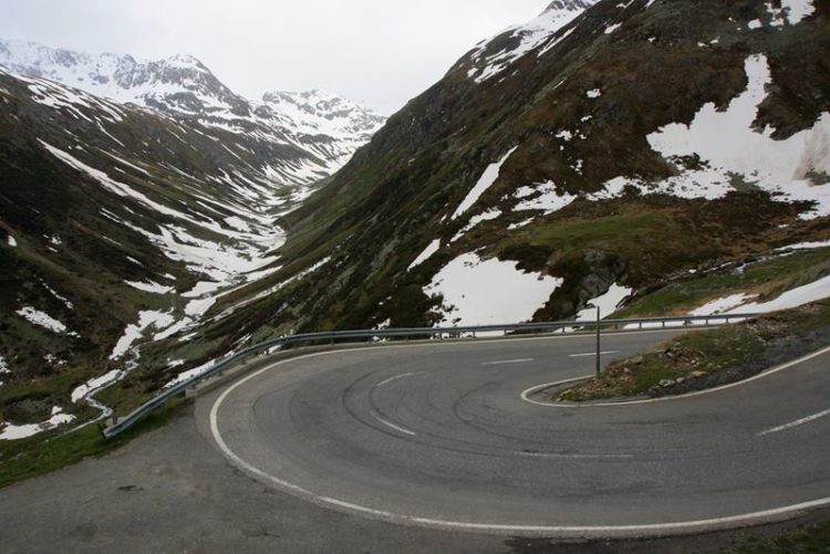 The Stelvio Pass was actually built in 1820-1825 by the Austrians and has since changed very little. 