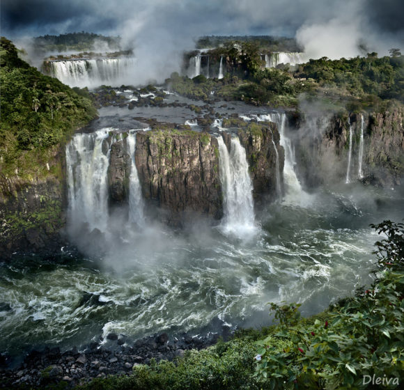 2. Iguazu Falls in Argentina-Brazil = Waterfalls are gems of Mother Nature. Their natural beauty really takes your breath away.