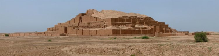 The ziggurat is arguably the most distinct architectural feature of the Mesopotamian civilization.