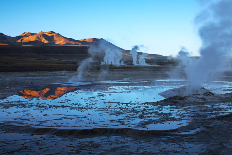 The Chilean government and private companies are looking the idea of harnessing the geothermal energy, but could not succeed due to El Tatio’s remote location and environmental concerns have stalled any geothermal power projects.