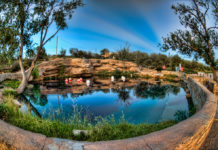 Santa Rosa Blue Hole – New Mexico The circular blue hole is one of most popular dive destination in the US for SCUBA diving and training session.