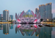 China’s Impressive Lotus Exhibition Center