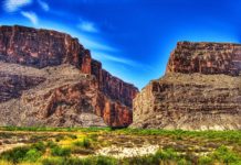 Santa Elena Canyon ! Most Inspiring Natural Wonder in Big Bend National Park Santa Elena Canyon is majestic, towering canyon walls are much taller than in Colorado Canyon upriver a few miles.