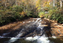 Sliding Glass Rock – A Paradise for Sliding Lovers Sliding Glass Rock is one of most visited place in Pisgah National Forest.